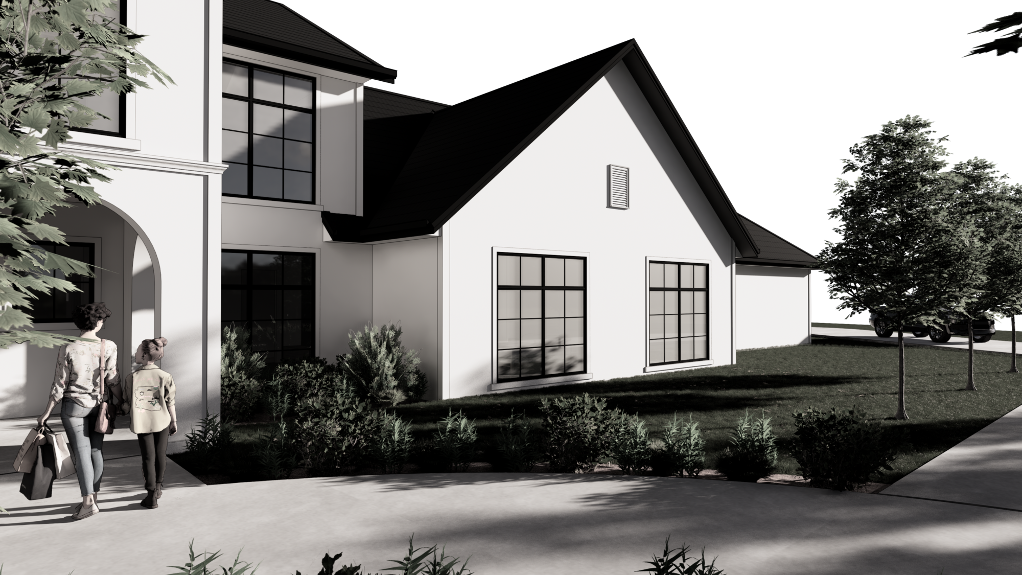 Architectural Render by Slate Architecture & Design of Project MAJOR