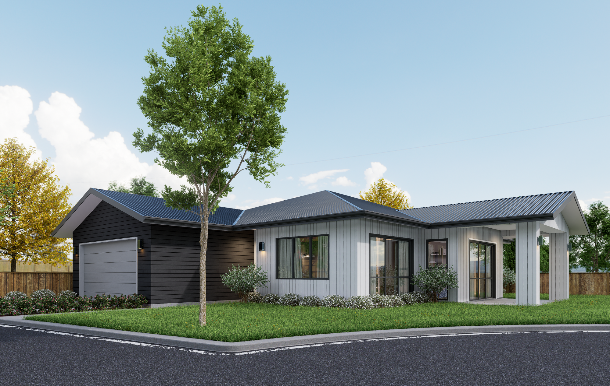 New Home Render, House and Land Package in Levin on 7 Oak Place