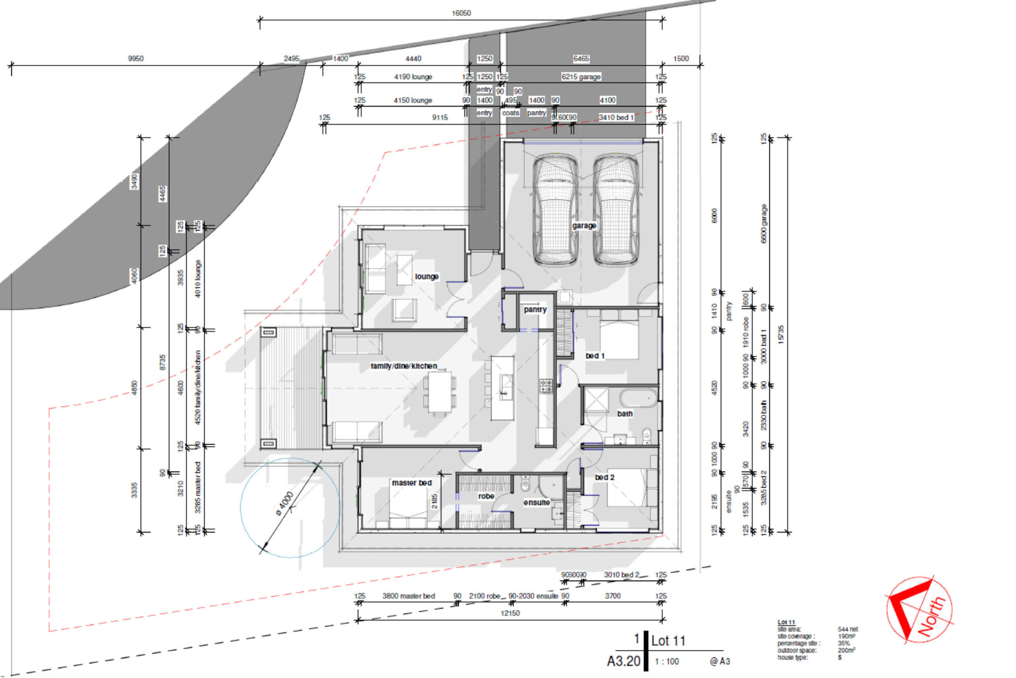 Lot 11 - 7 Oak Place Floor Plan