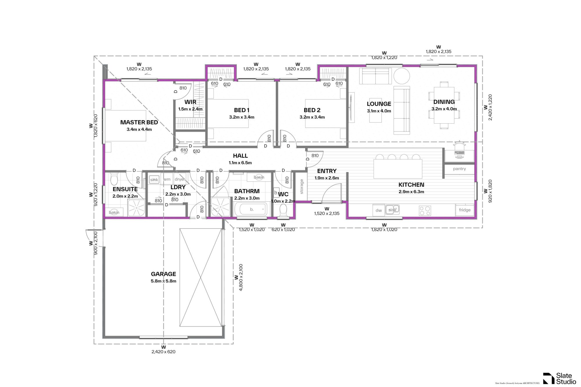 TABLEAU by Slate Floor Plan
